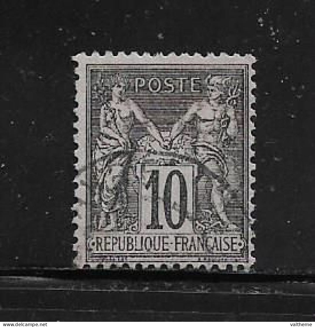 FRANCE  ( FR1 - 203 )   1877  N° YVERT ET TELLIER  N°  89 - 1876-1898 Sage (Type II)