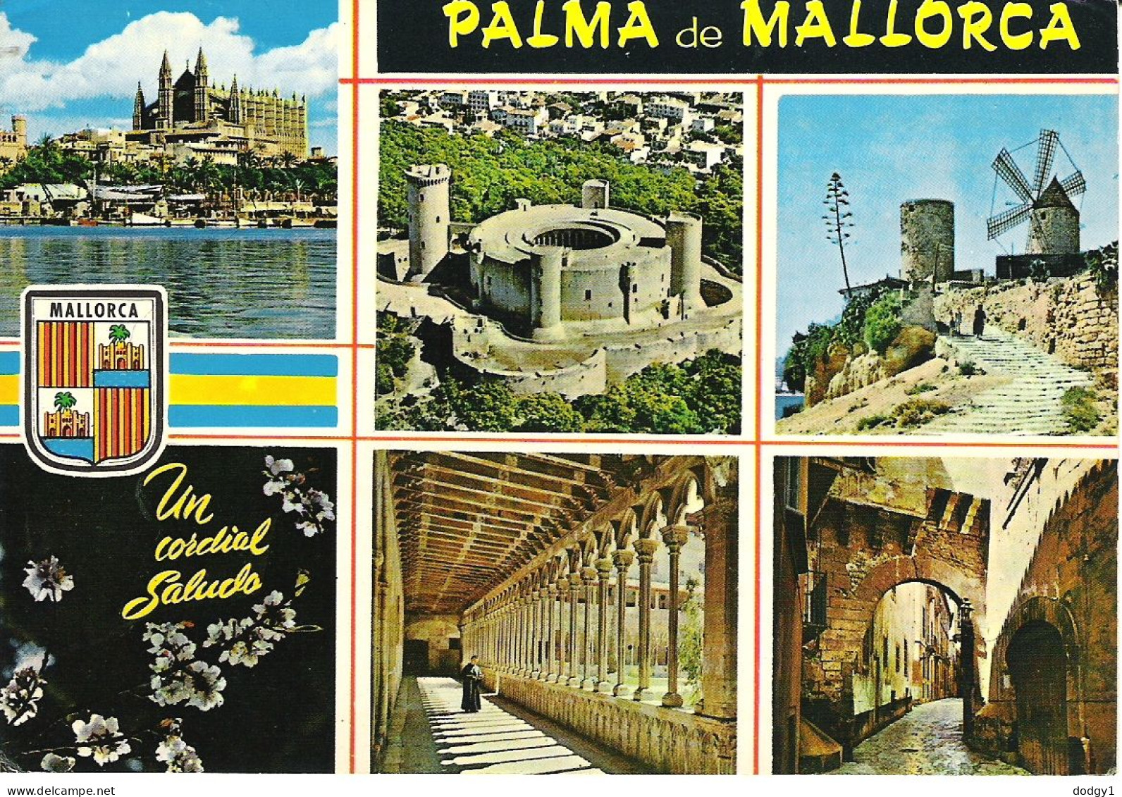 SCENES FROM PALMA, MALLORCA, BALEARIC ISLANDS, SPAIN. USED POSTCARD Mm3 - Palma De Mallorca