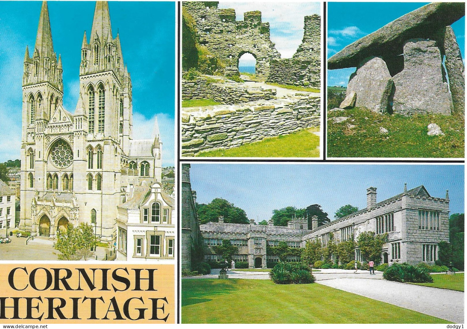 SCENES FROM CORNWALL, ENGLAND. UNUSED POSTCARD   Mm3 - Autres & Non Classés