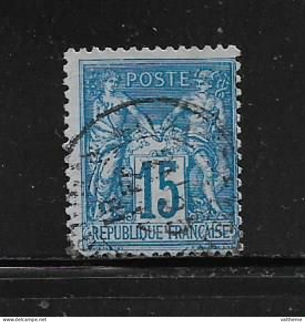 FRANCE  ( FR1 - 204 )   1878  N° YVERT ET TELLIER  N°  90 - 1876-1898 Sage (Tipo II)