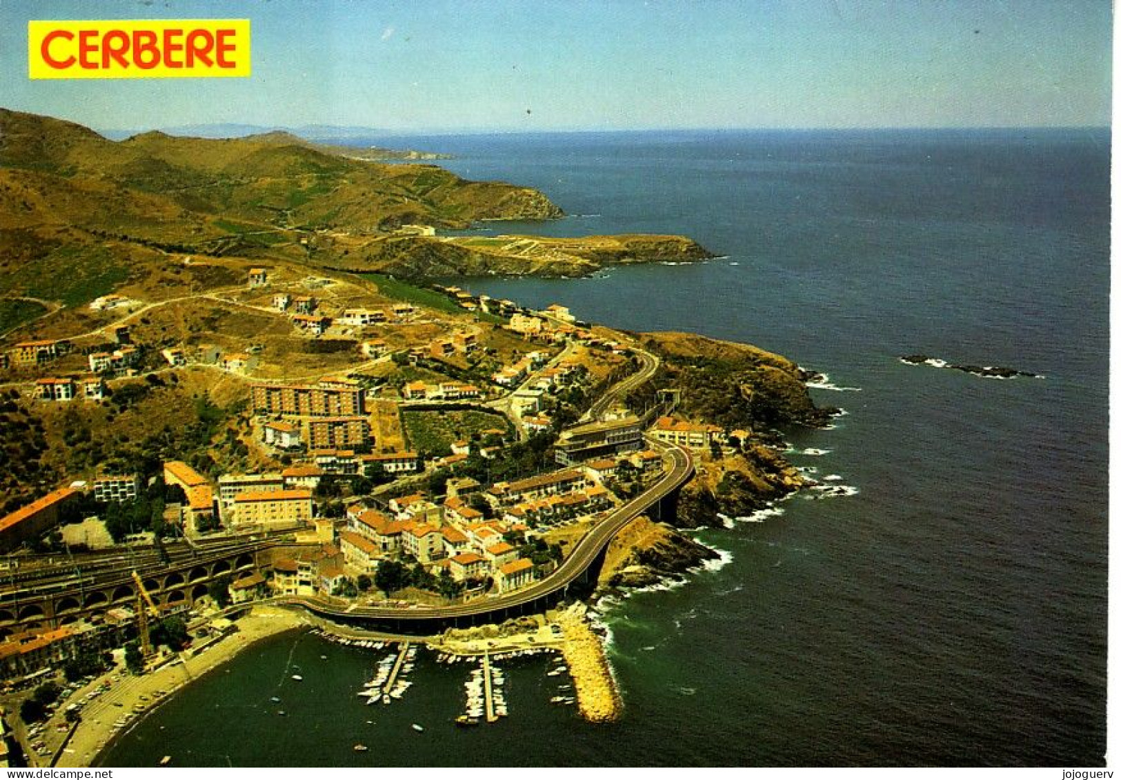 Cerbere Vue Générale ( Pont SNCF) ; éditeur: Audumares De Perpignan ; Timbrée D 'Argeles En 1986 - Cerbere