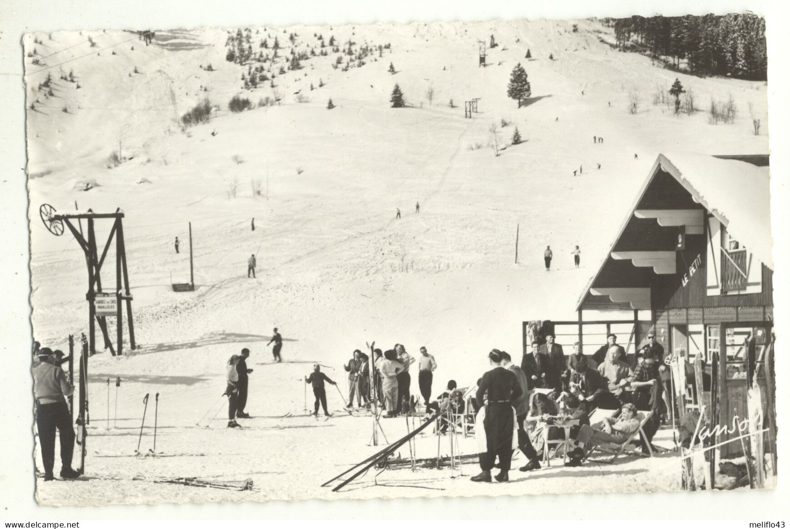 73/ CPSM A -  Pralognan La Vanoise - Le Téleski Et La Piste De Beauregard - Pralognan-la-Vanoise