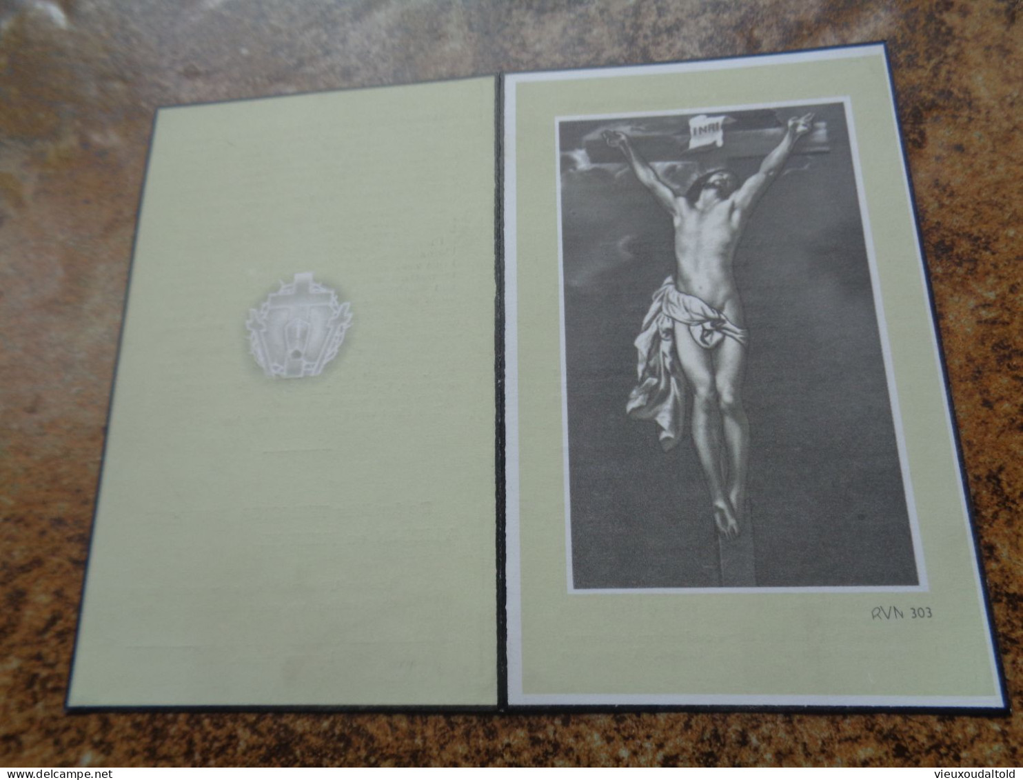 --Doodsprentje/Bidprentje  Alexander T.TERMONIA  Ere-Ontvanger Belasting   Linkhout 1877-1960 Ronse (Echtg M-H. VLIEGEN) - Other & Unclassified