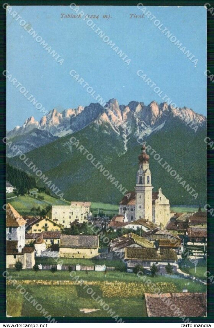 Bolzano Dobbiaco Val Pusteria Cartolina RT3954 - Bolzano (Bozen)