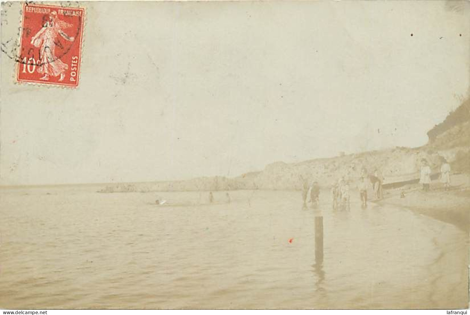 Themes Div-ref VV545- Carte Photo Assez Pale - Chachet Depart De La Ciotat -                     (livraison Offerte ***) - La Ciotat