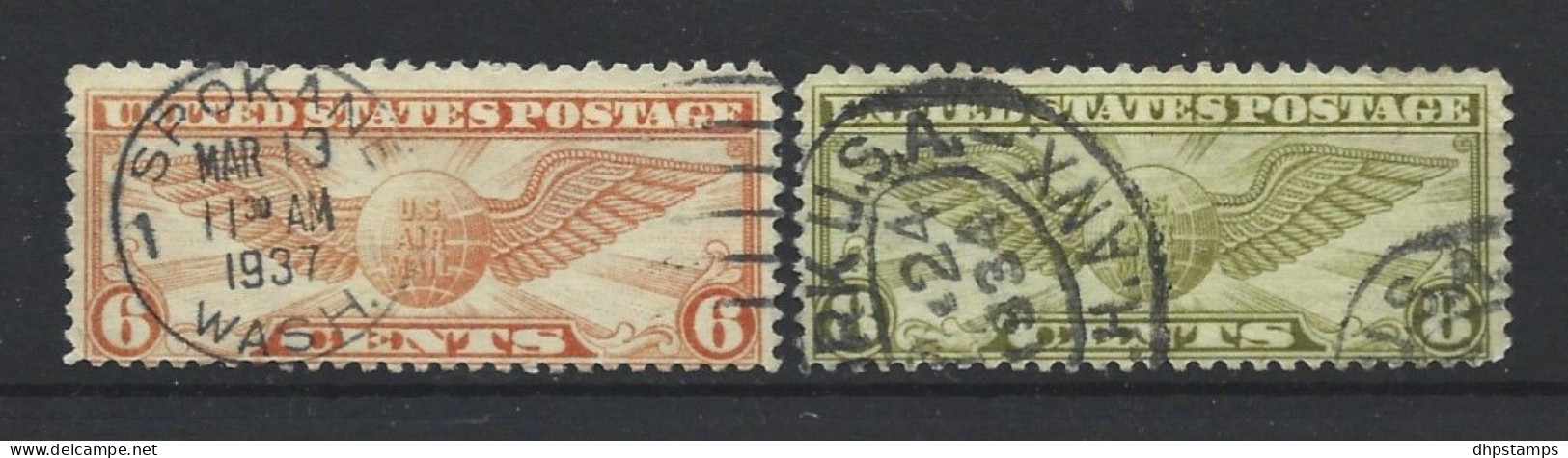 USA 1932-34 Definitives Y.T. A15A/16 (0) - 1a. 1918-1940 Used