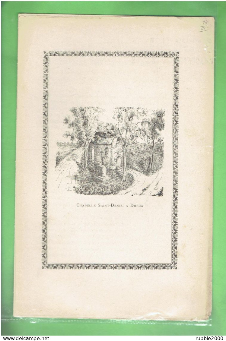 1904 DREUX CHAPELLE DE SAINT DENIS EURE ET LOIR - Centre - Val De Loire