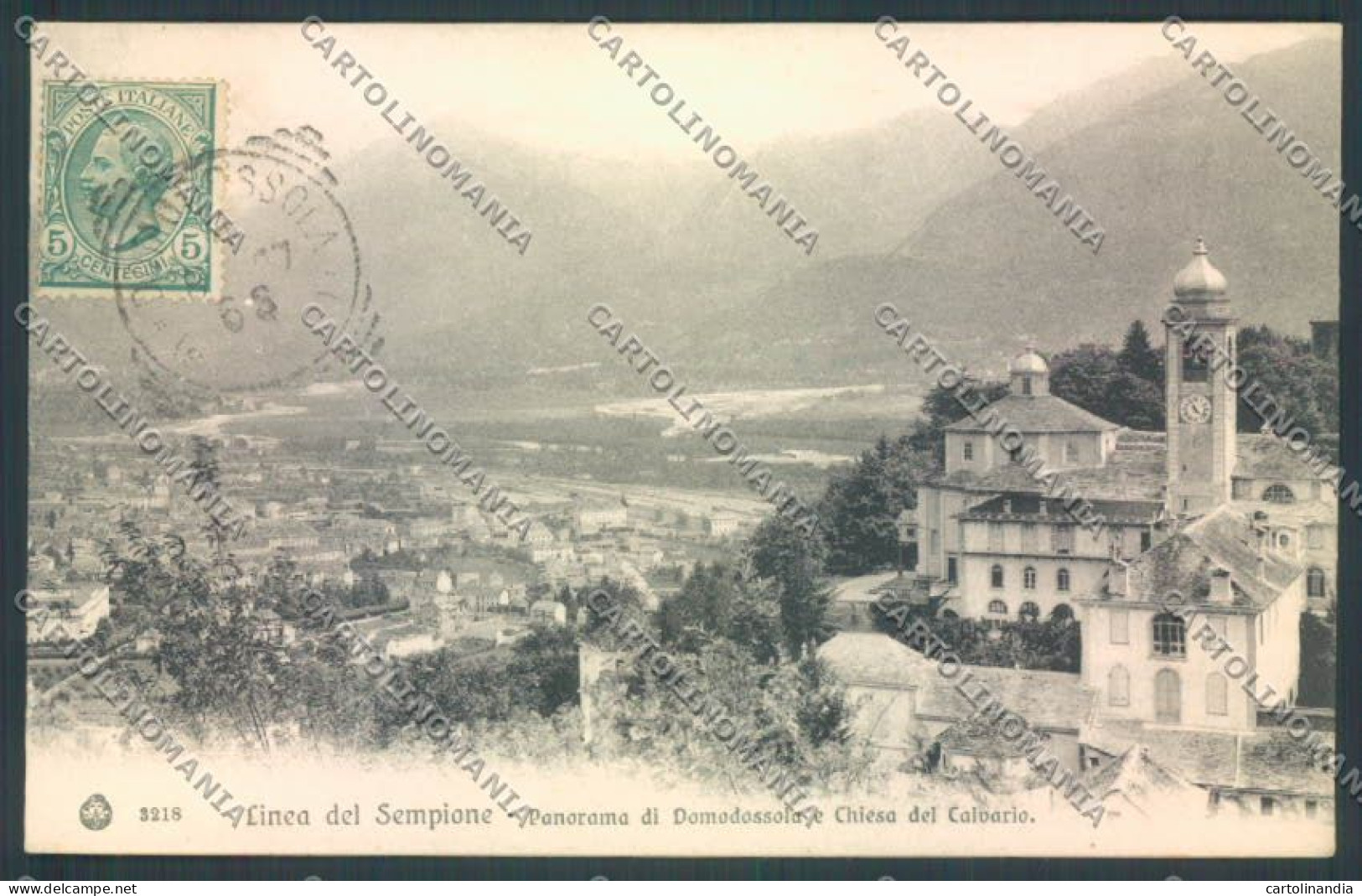 Verbania Domodossola Cartolina ZQ5902 - Verbania