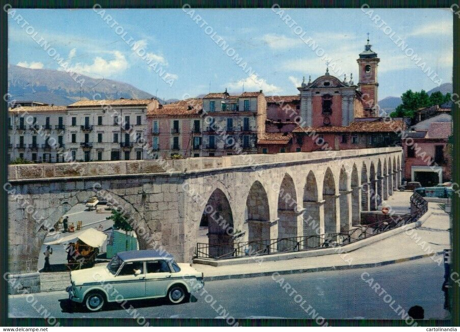 L'Aquila Sulmona Auto Foto FG Cartolina ZKM8379 - L'Aquila