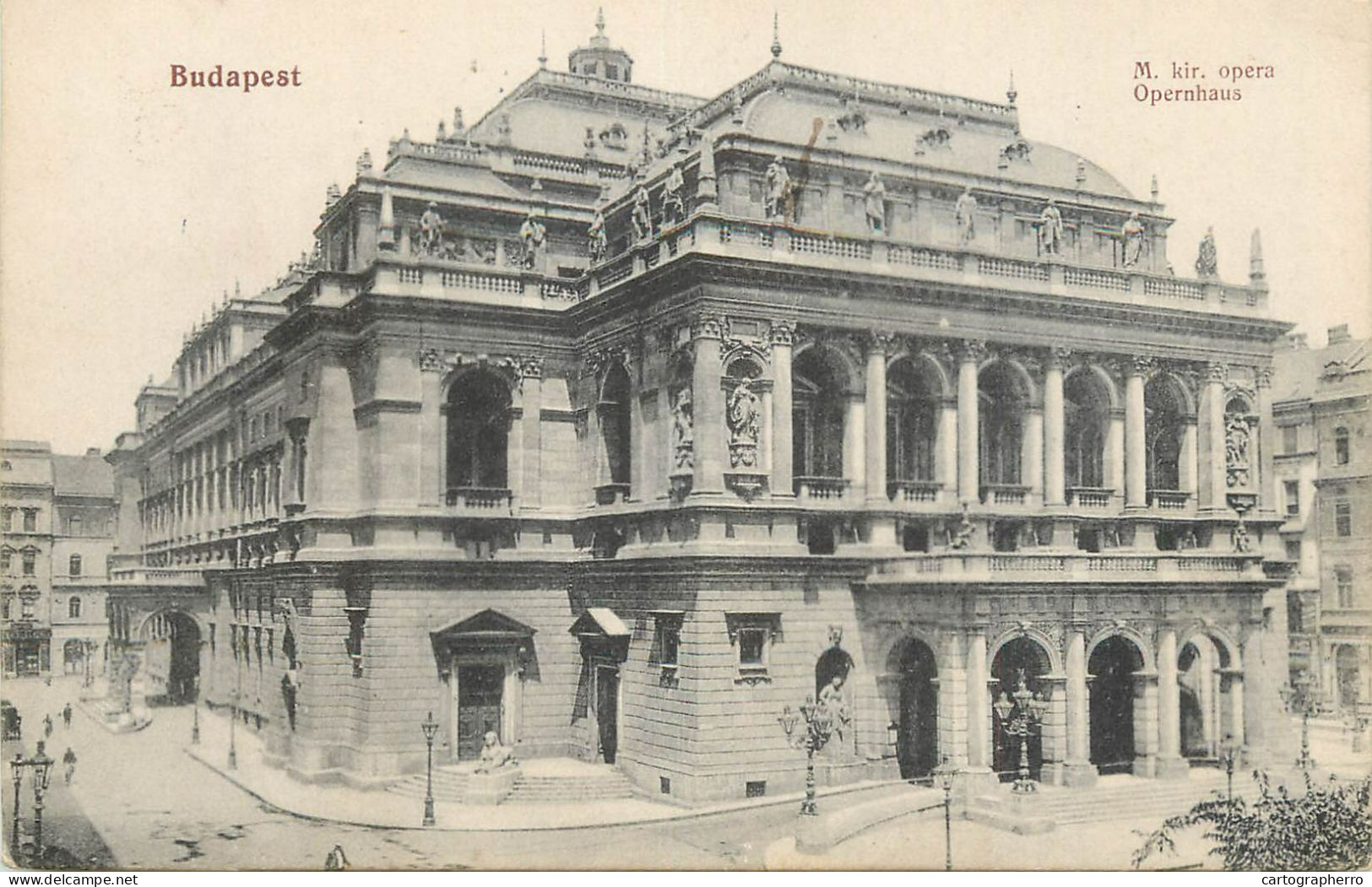 Hungary Budapest Opera House - Andere & Zonder Classificatie