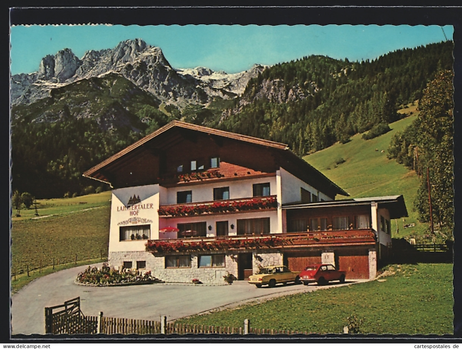 AK Lungötz Im Lammertal, Hotel-Pension Lammertaler Hof  - Autres & Non Classés