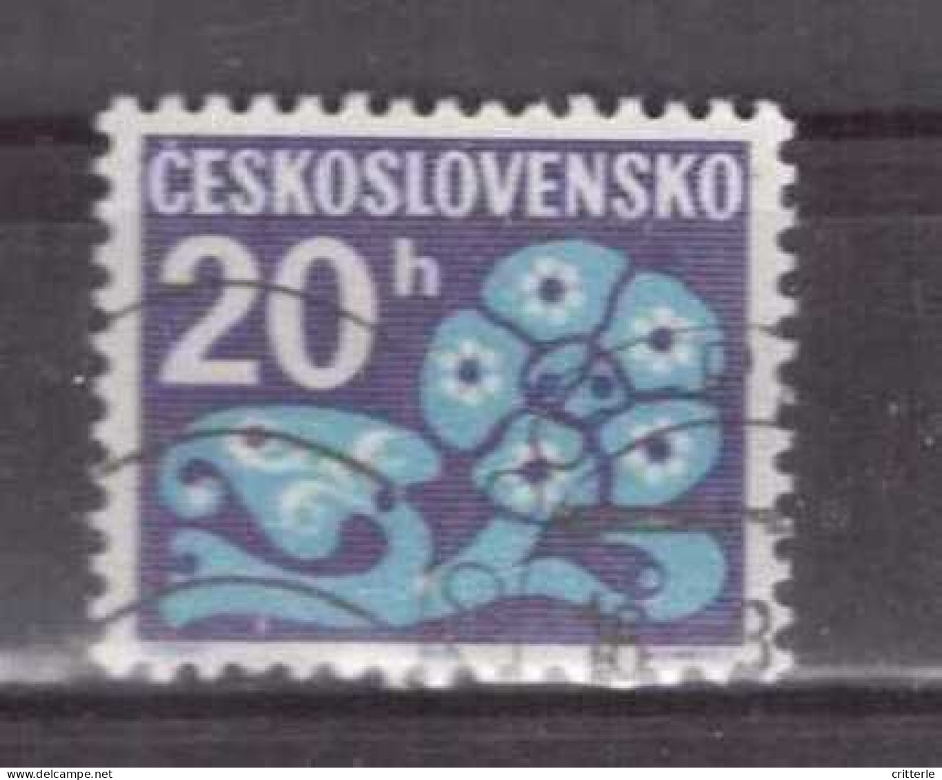 Tschechoslowakei Portomarke Michel Nr. 93 Gestempelt (1,2,3,4,5) - Postage Due