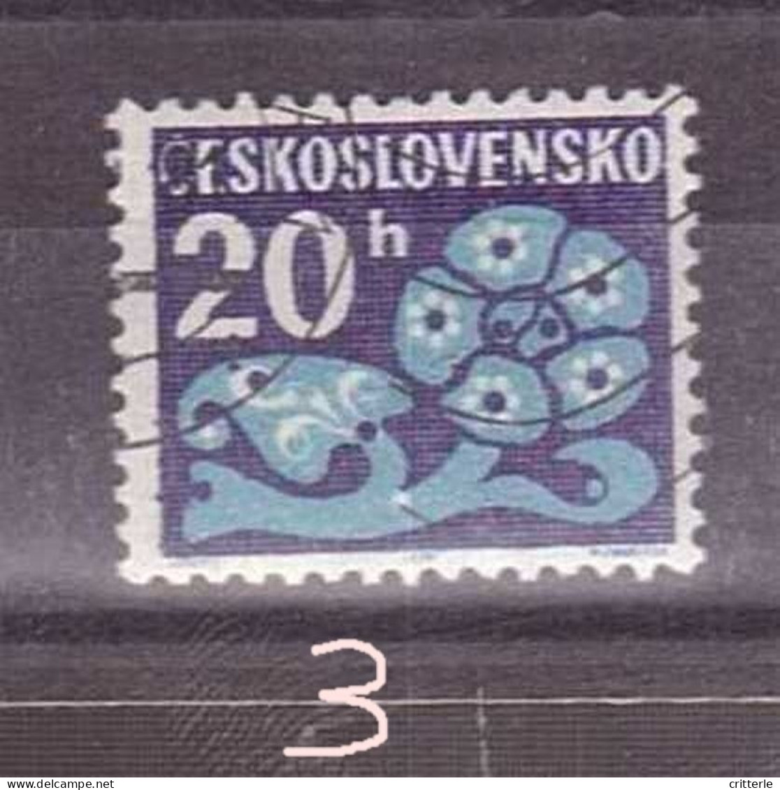 Tschechoslowakei Portomarke Michel Nr. 93 Gestempelt (1,2,3,4,5) - Timbres-taxe