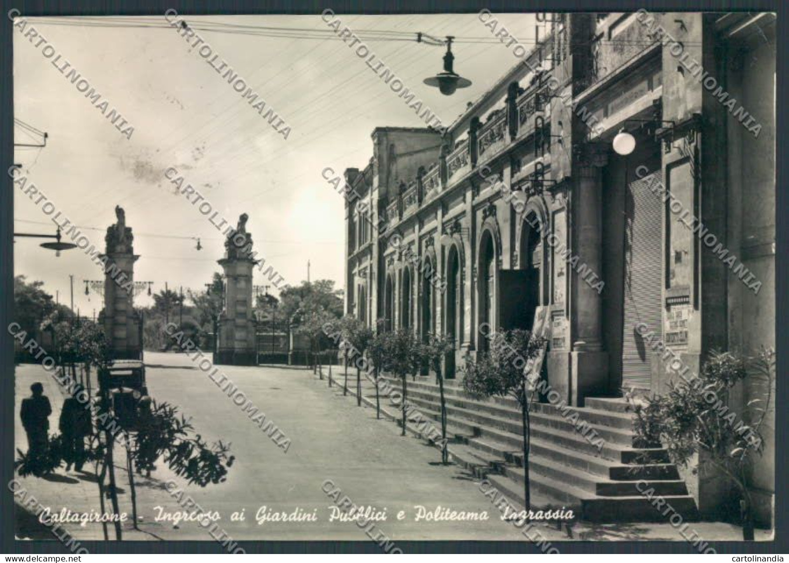 Catania Caltagirone Politeama Foto FG Cartolina ZF6469 - Catania