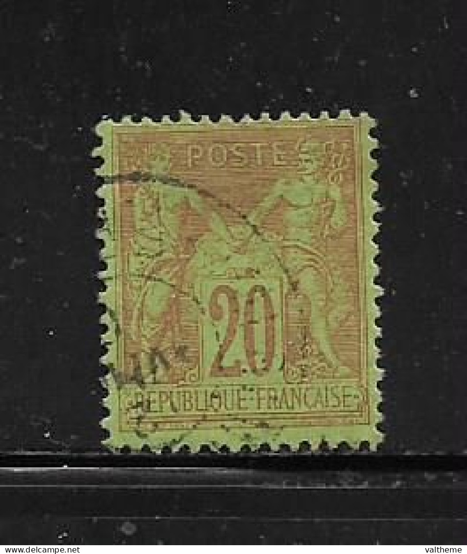 FRANCE  ( FR1 - 218 )   1884  N° YVERT ET TELLIER  N°  96 - 1876-1898 Sage (Type II)