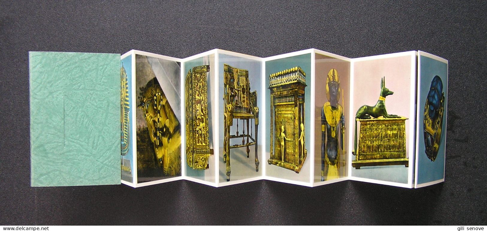 TUT-ANKH-AMEN'S TREASURES POSTCARD BOOKLET - Autres & Non Classés