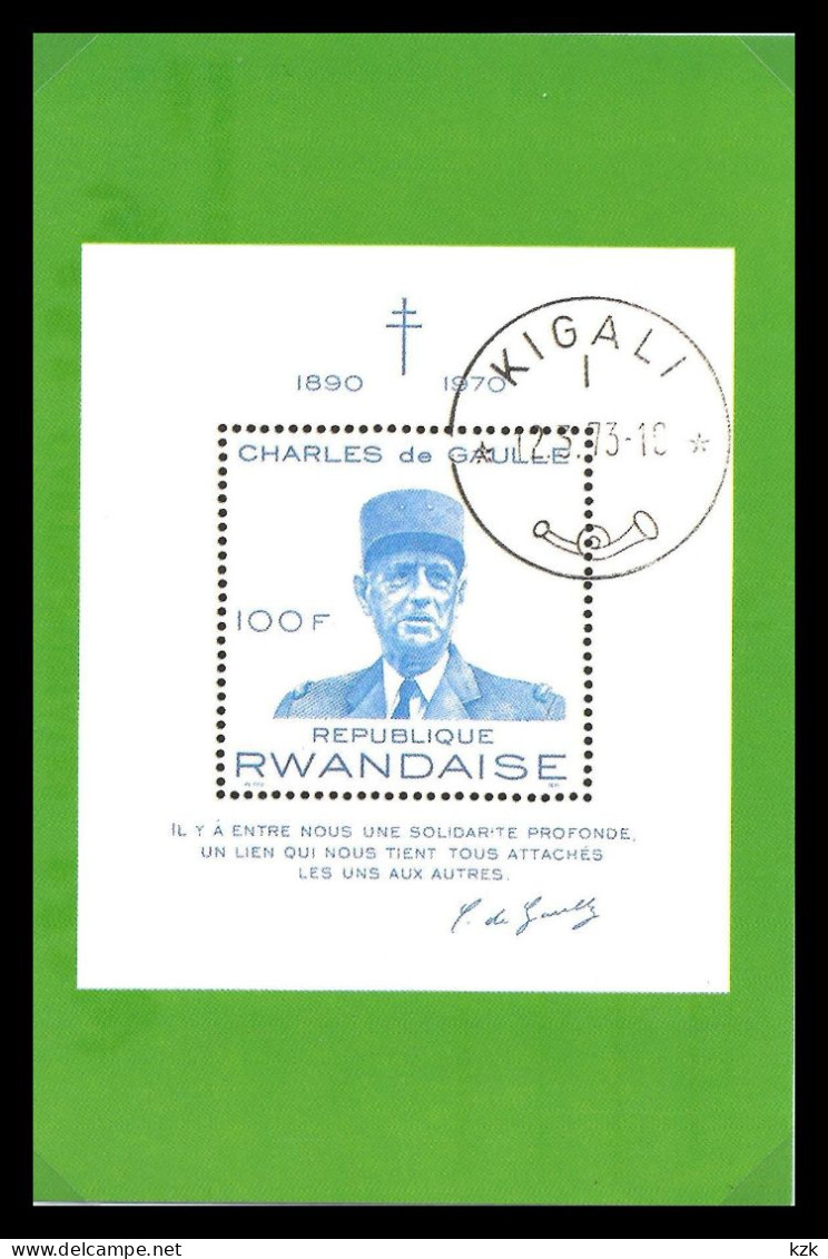 1 07	01	308	-	Carte Postale De Collection – Général De Gaulle - De Gaulle (Général)