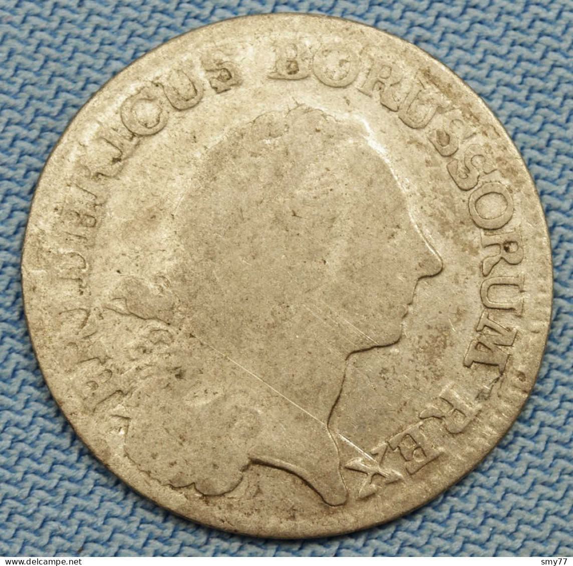 Preussen / Prussia • 1/6 Thaler 1766 B • Friedrich II• Breslau • German States / Allemagne États / Prusse • [24-638] - Petites Monnaies & Autres Subdivisions