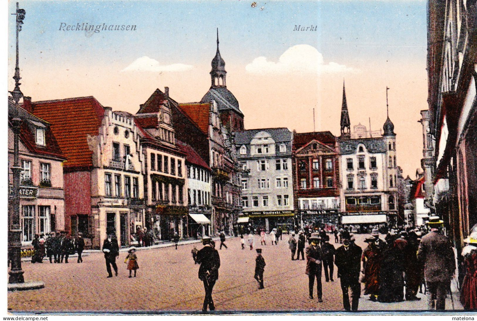 ALLEMAGNE BADE - WURTEMBERG RECKLINGHAUSEN MARKT - Recklinghausen