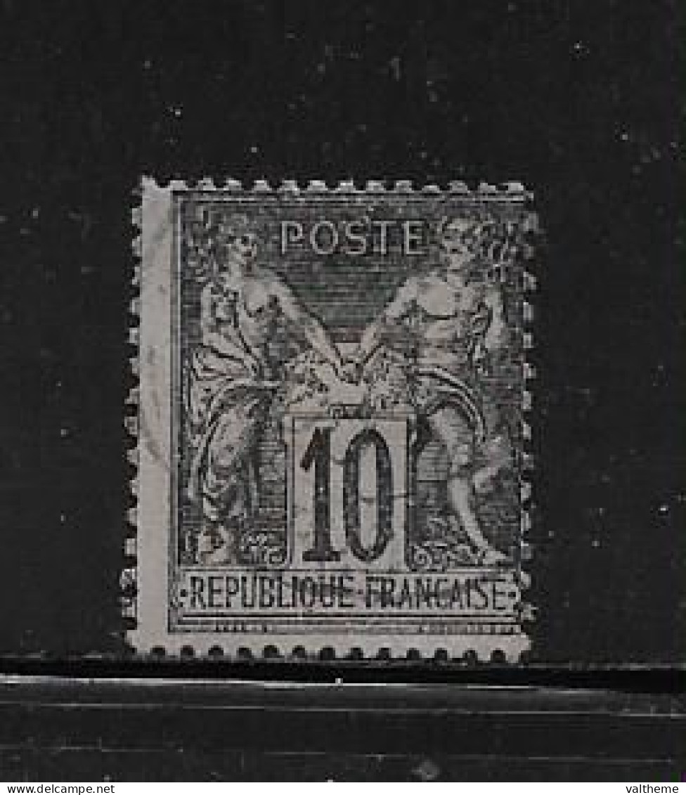 FRANCE  ( FR1 - 226 )   1898  N° YVERT ET TELLIER  N°  103 - 1876-1878 Sage (Typ I)