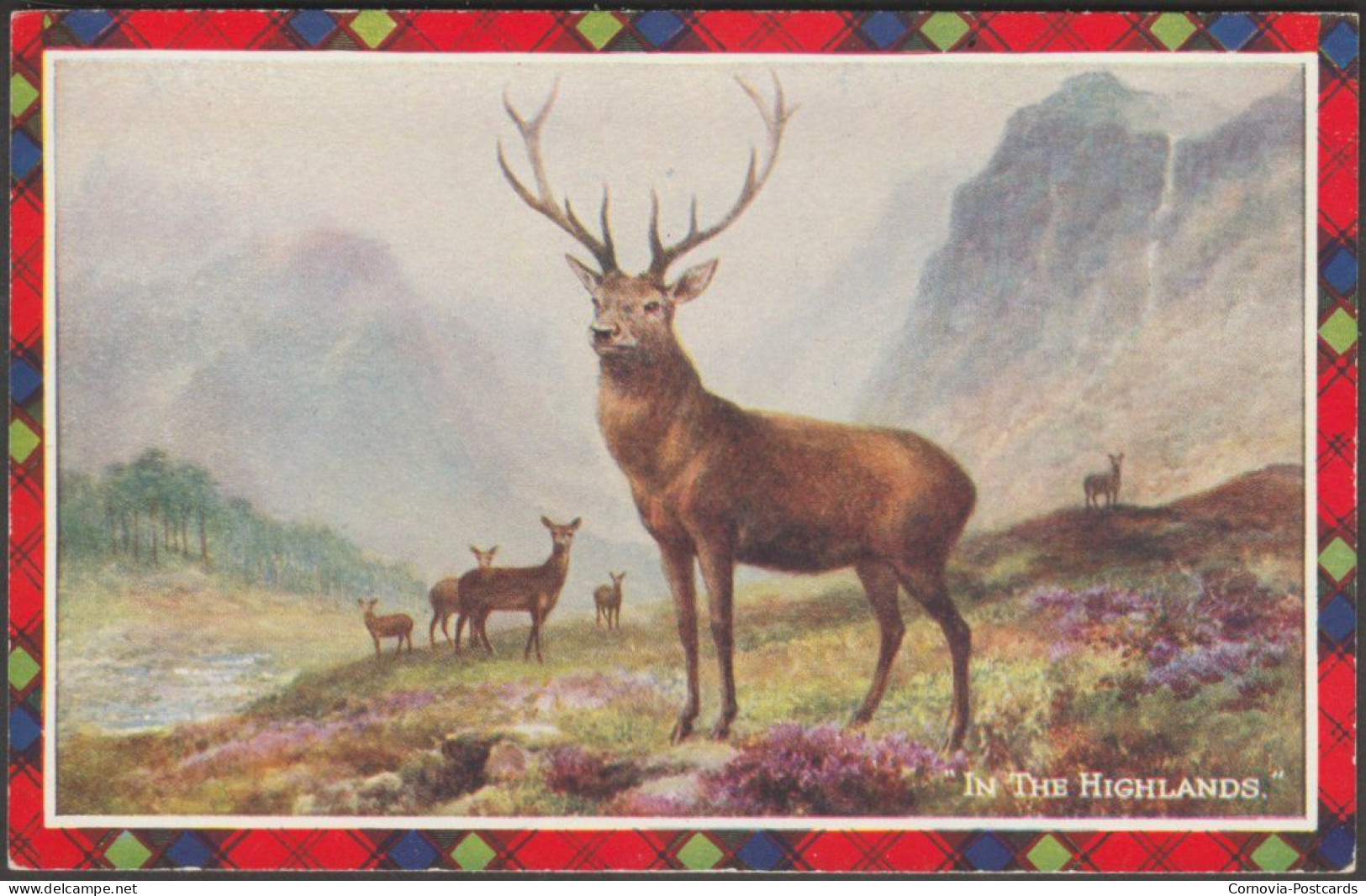 Scottish Studies - In The Highlands, C.1940s - Valentine's Postcard - Autres & Non Classés