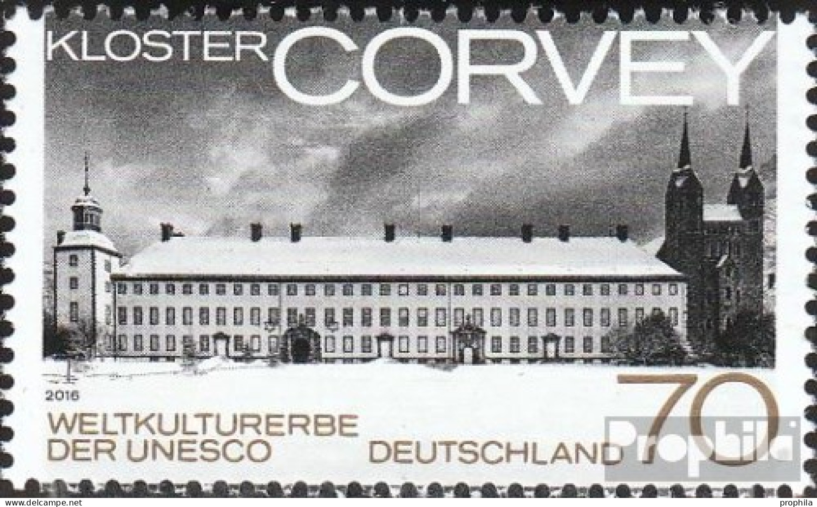 BRD 3220 (kompl.Ausg.) Postfrisch 2016 UNESCO Welterbe - Ungebraucht