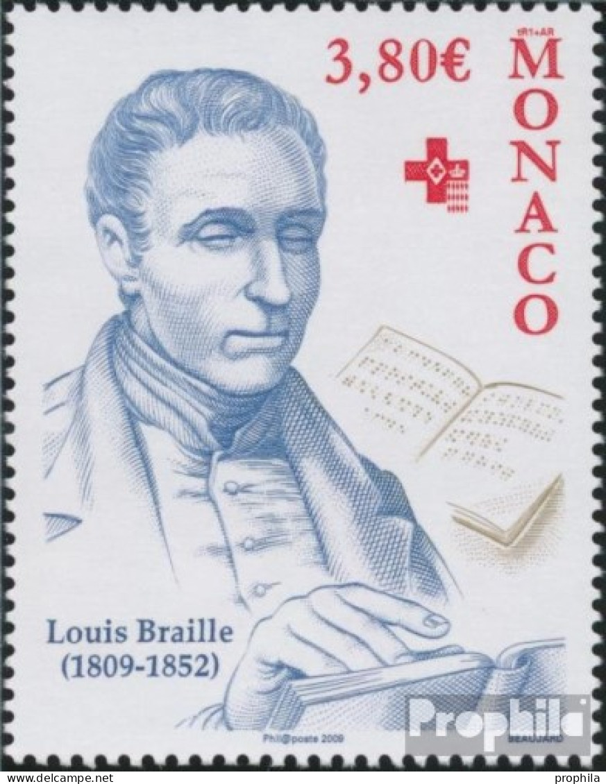 Monaco 2938 (kompl.Ausg.) Postfrisch 2009 Louis Braille - Neufs