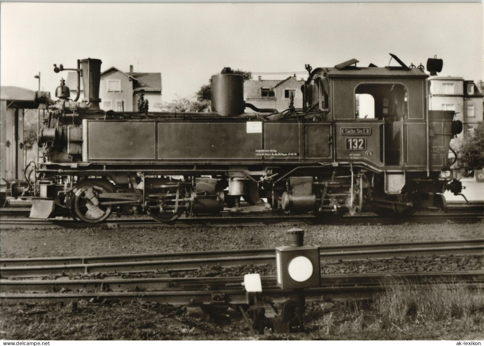 Radebeul Traditionsbahn  Ost-Radeburg, Lok 99539 In Radebeul-Ost 1983/1981 - Radebeul