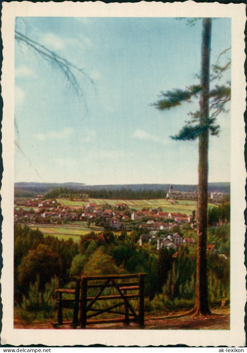 Ansichtskarte Finsterbergen-Friedrichroda Marienblick 1938 - Friedrichroda