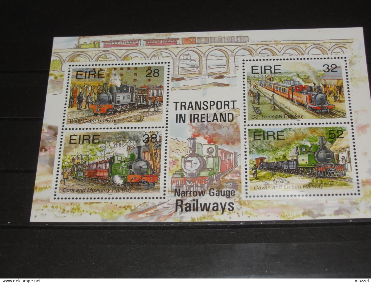 IERLAND,  BLOK 15  POSTFRIS ( MNH), - Blocs-feuillets