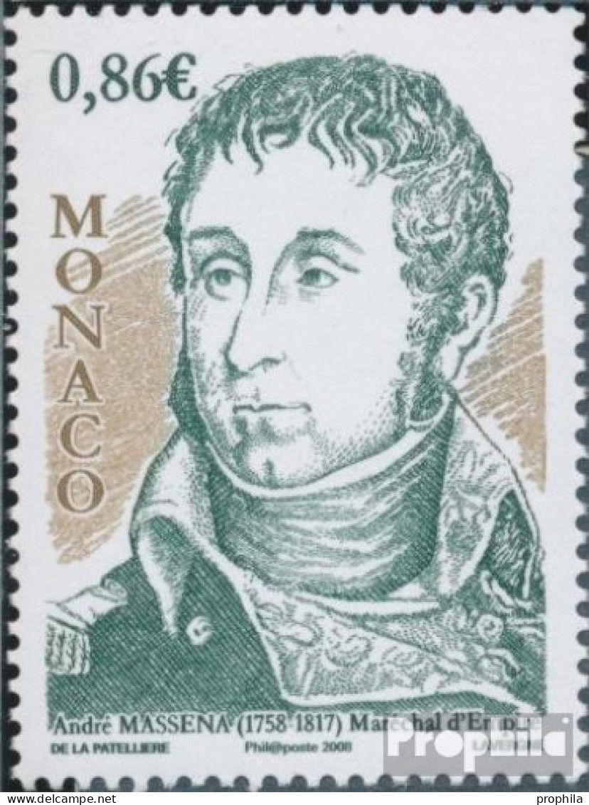 Monaco 2875 (kompl.Ausg.) Postfrisch 2008 AndreMasena - Unused Stamps