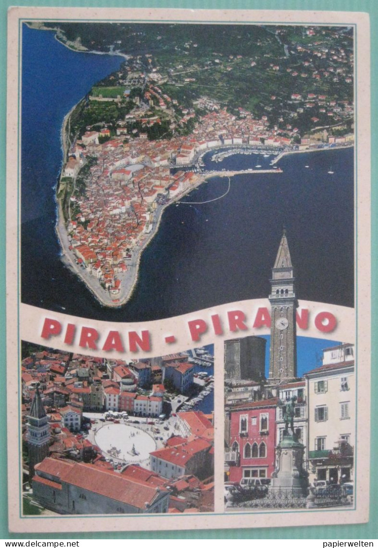 Piran / Pirano - Mehrbildkarte "Piran - Pirano" - Slowenien