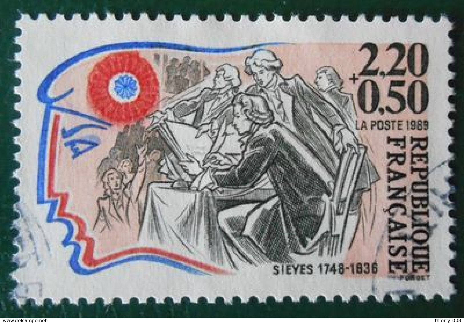 2564 France 1989 Oblitéré Sieyès - Used Stamps