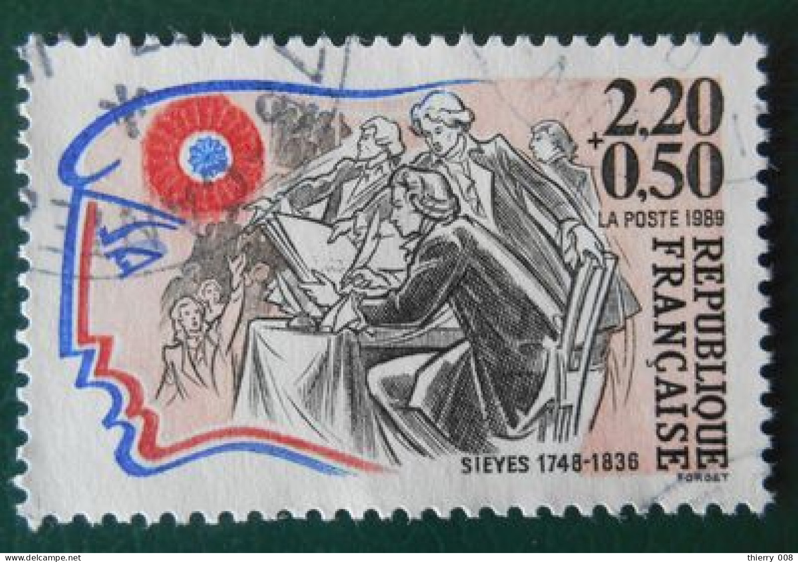 2564 France 1989 Oblitéré Sieyès - Used Stamps