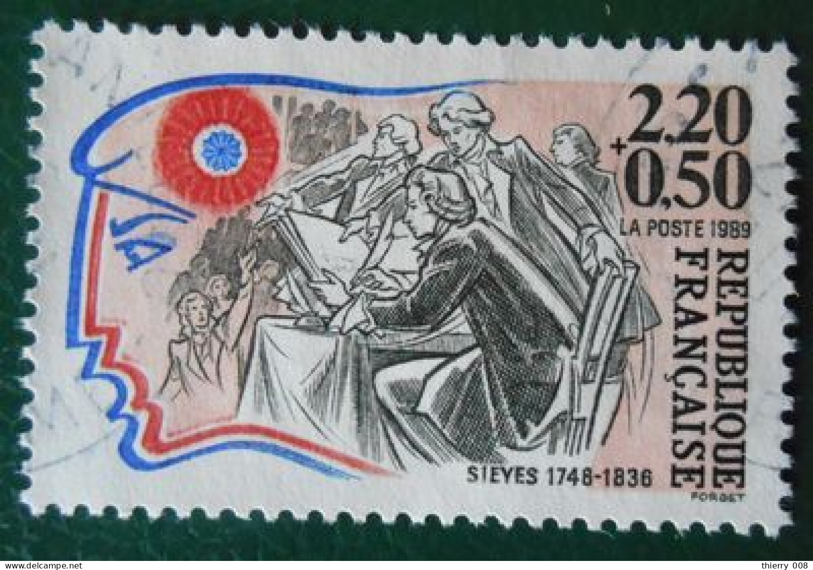 2564 France 1989 Oblitéré Sieyès - Oblitérés