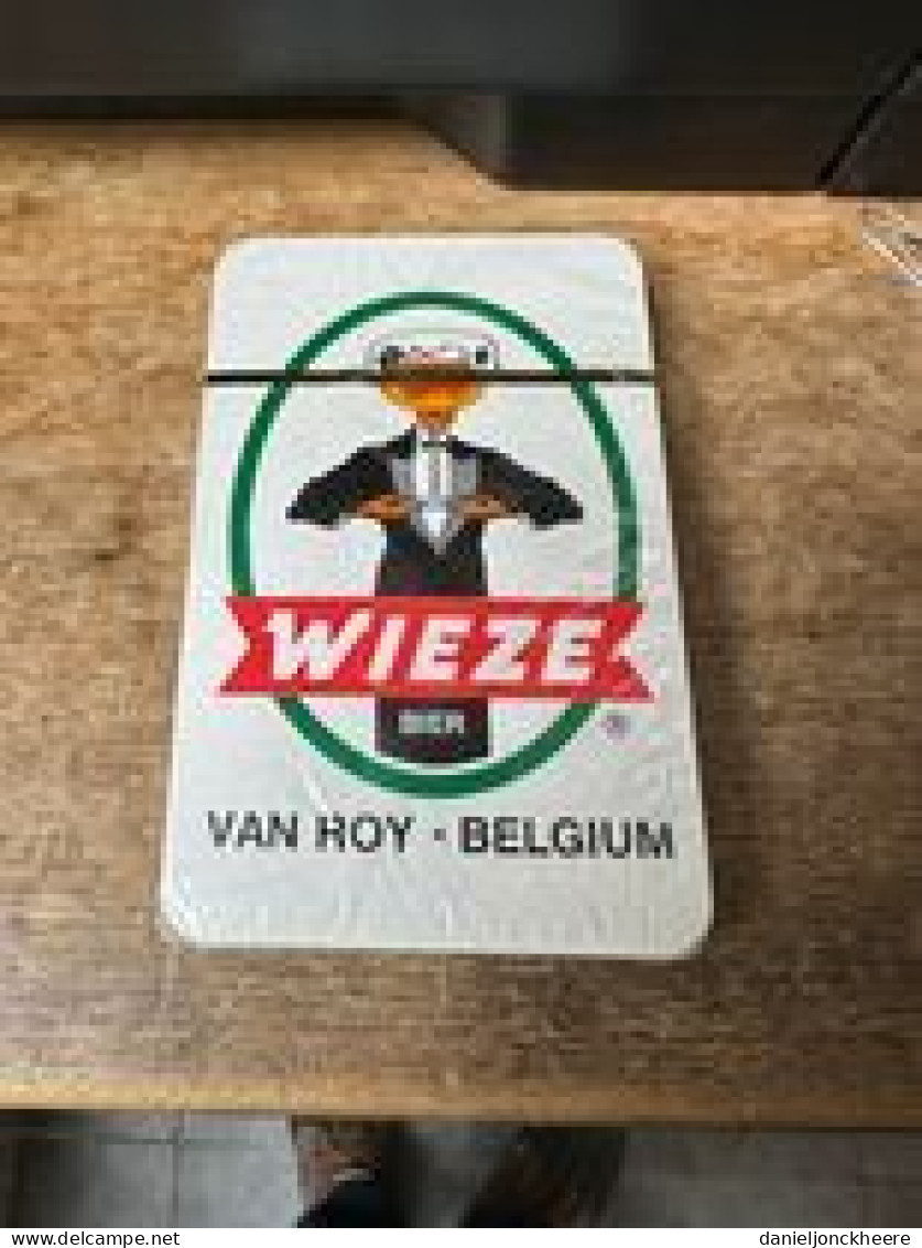 Wieze Bier Pak Speelkaart Playing Card Van Roy Belgium - Cartes à Jouer Classiques