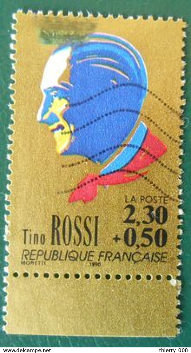 2651 France 1990 Oblitéré Tino Rossi - Usados