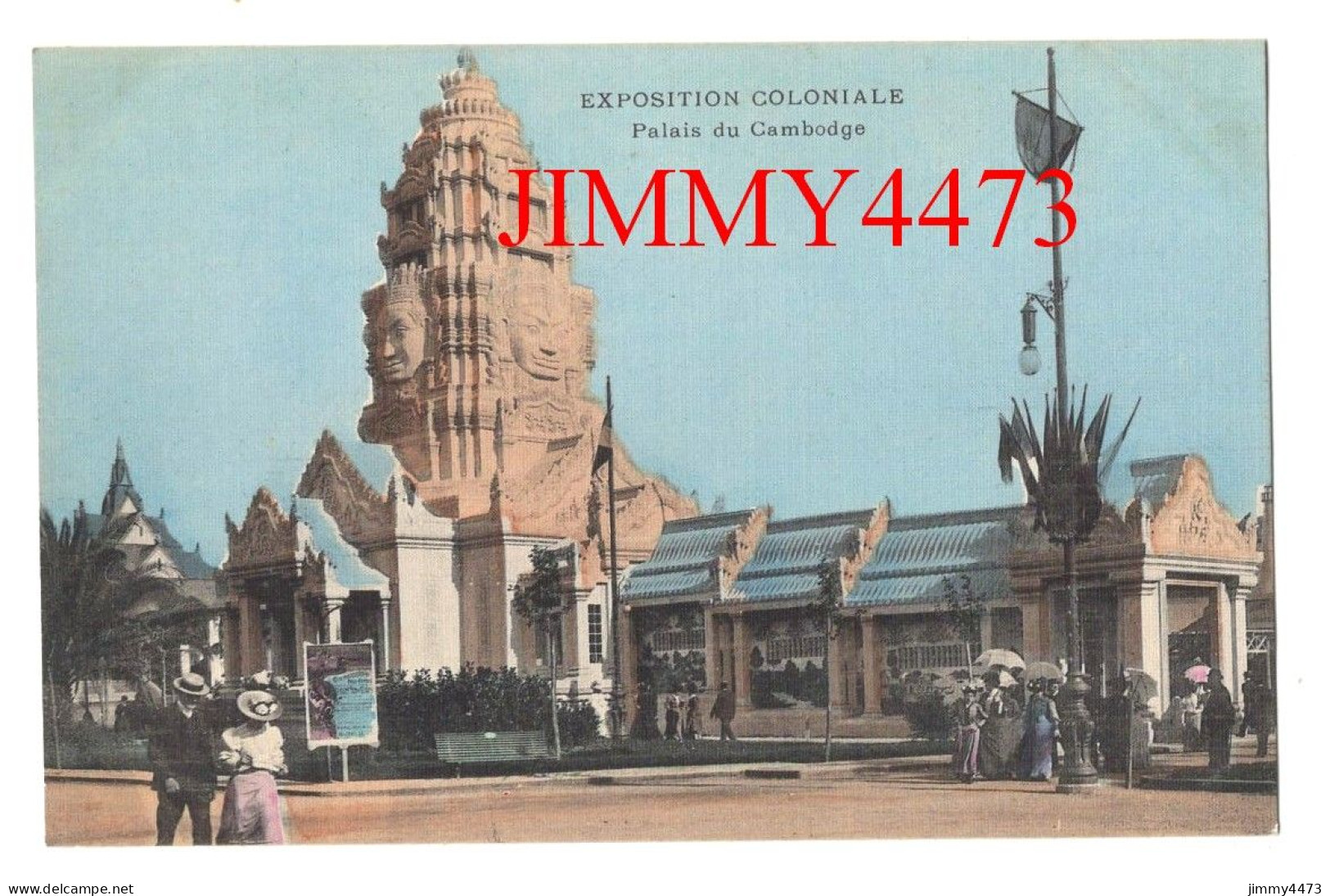 CPA - MARSEILLE 1906 - Exposition Coloniale - Palais Du Cambodge - Colonial Exhibitions 1906 - 1922