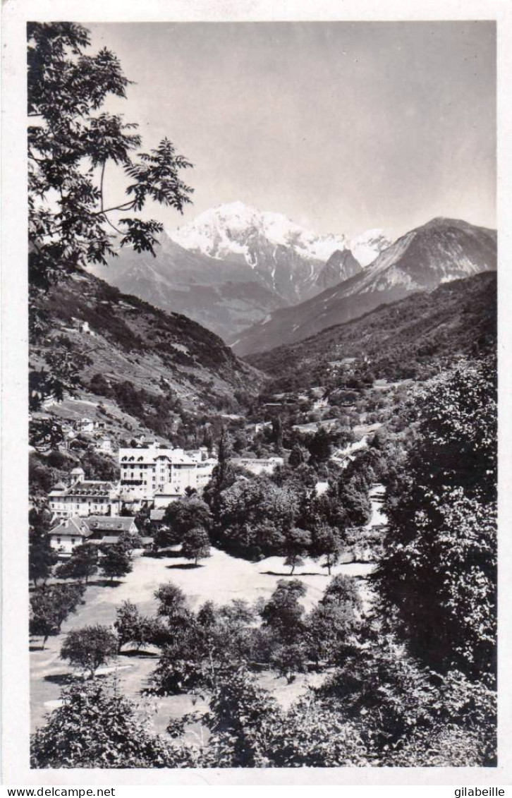 73 - Savoie -  BRIDES Les BAINS - Vue Generale Et Les Glaciers - Brides Les Bains