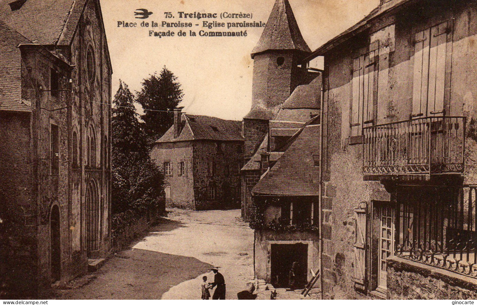 Treignac Place De La Paroisse - Treignac