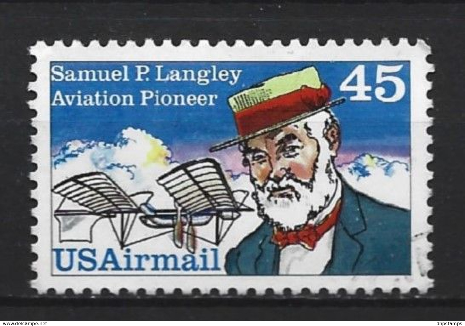 USA 1988 S. P. Langley  Y.T.  A112 (0) - 3a. 1961-… Afgestempeld