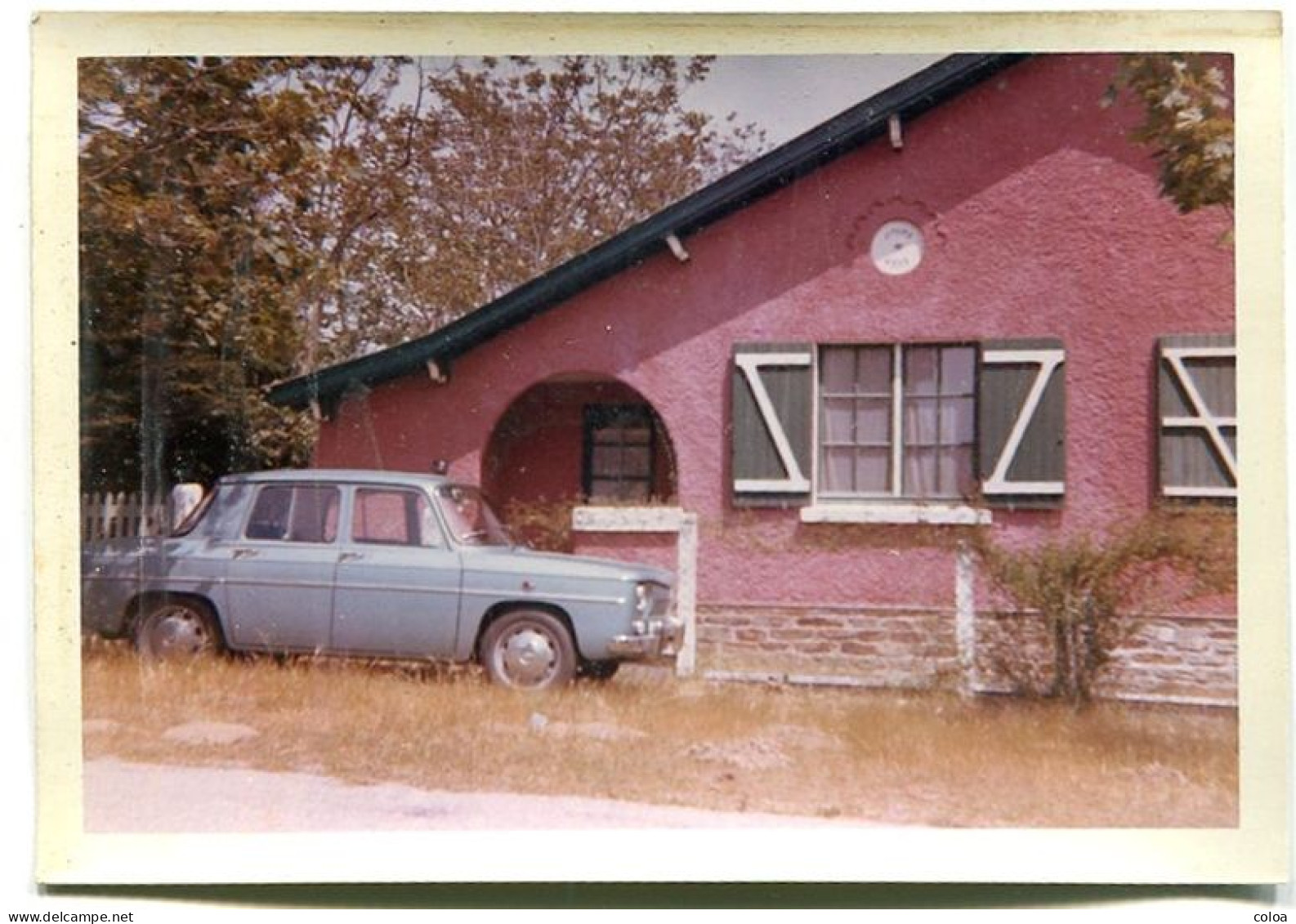 Photographie Privée Automobile Renault R8 - Cars