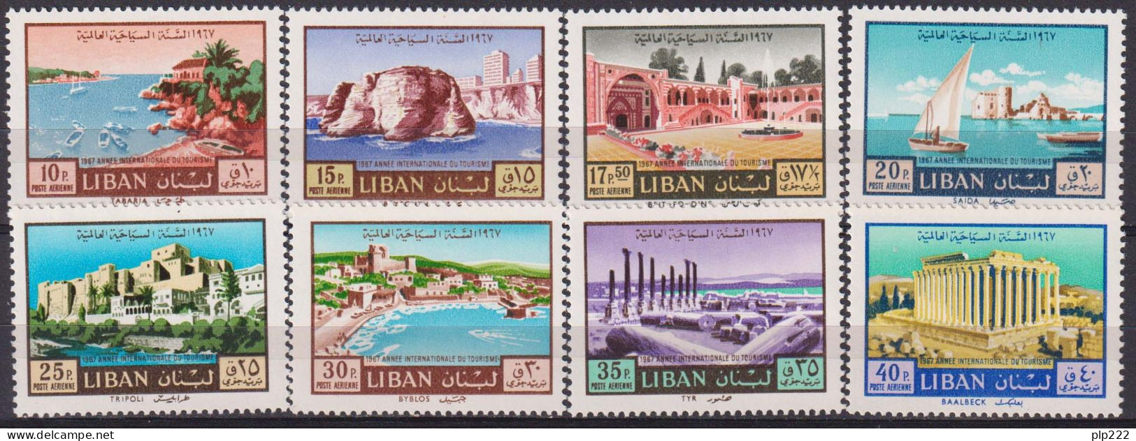 Libano 1967 Y.T.413/20 **/MNH VF - Líbano