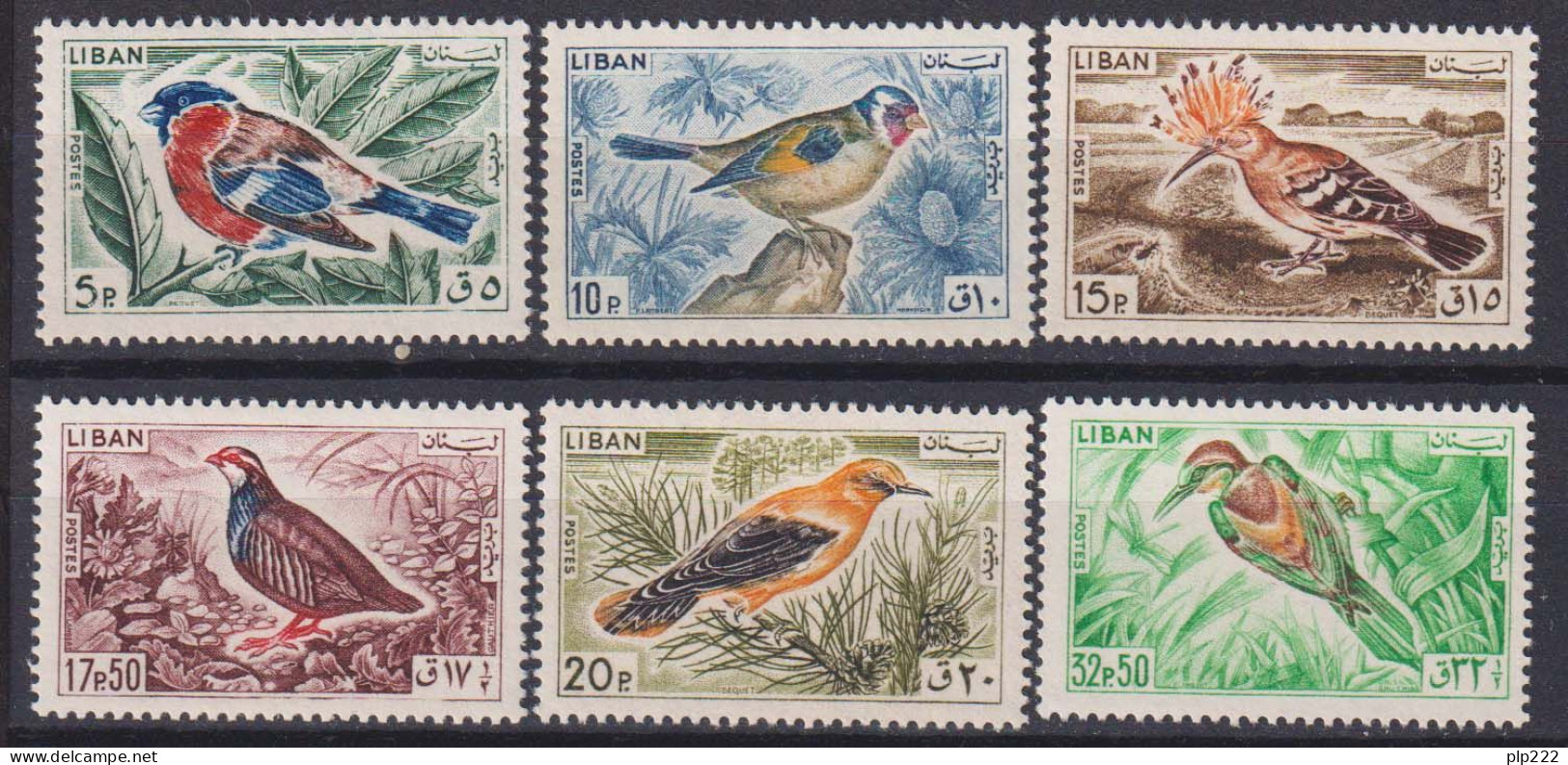 Libano 1965 Y.T.250/55 **/MNH VF - Libanon