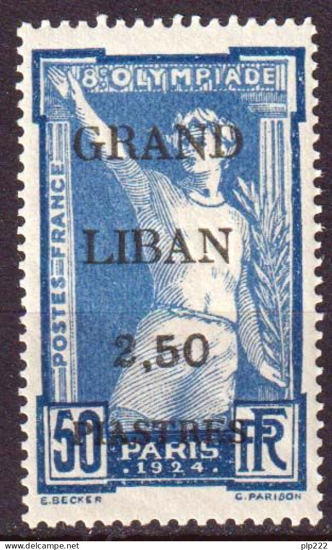 Gran Libano 1924 Y.T.21 **/MNH VF/F - Nuovi