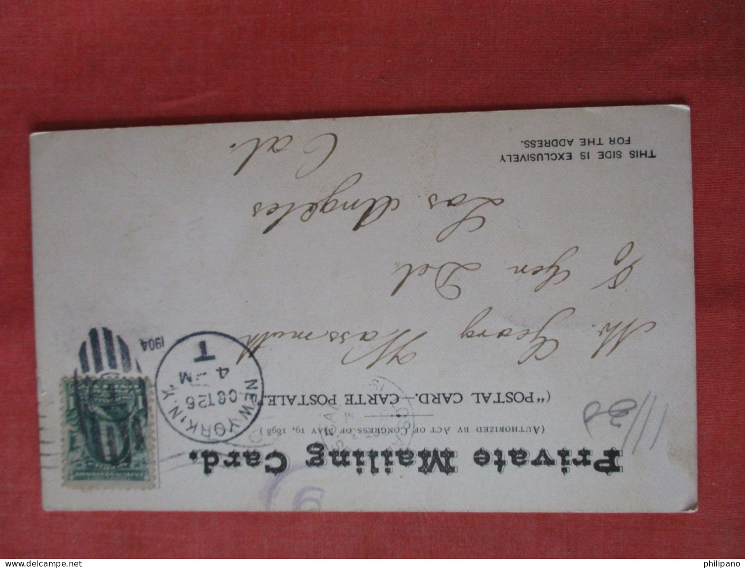 Private Mailing  Card. Dewy Arch,  The Navy Arch. Ohio Regt. Ref 6388 - Other & Unclassified