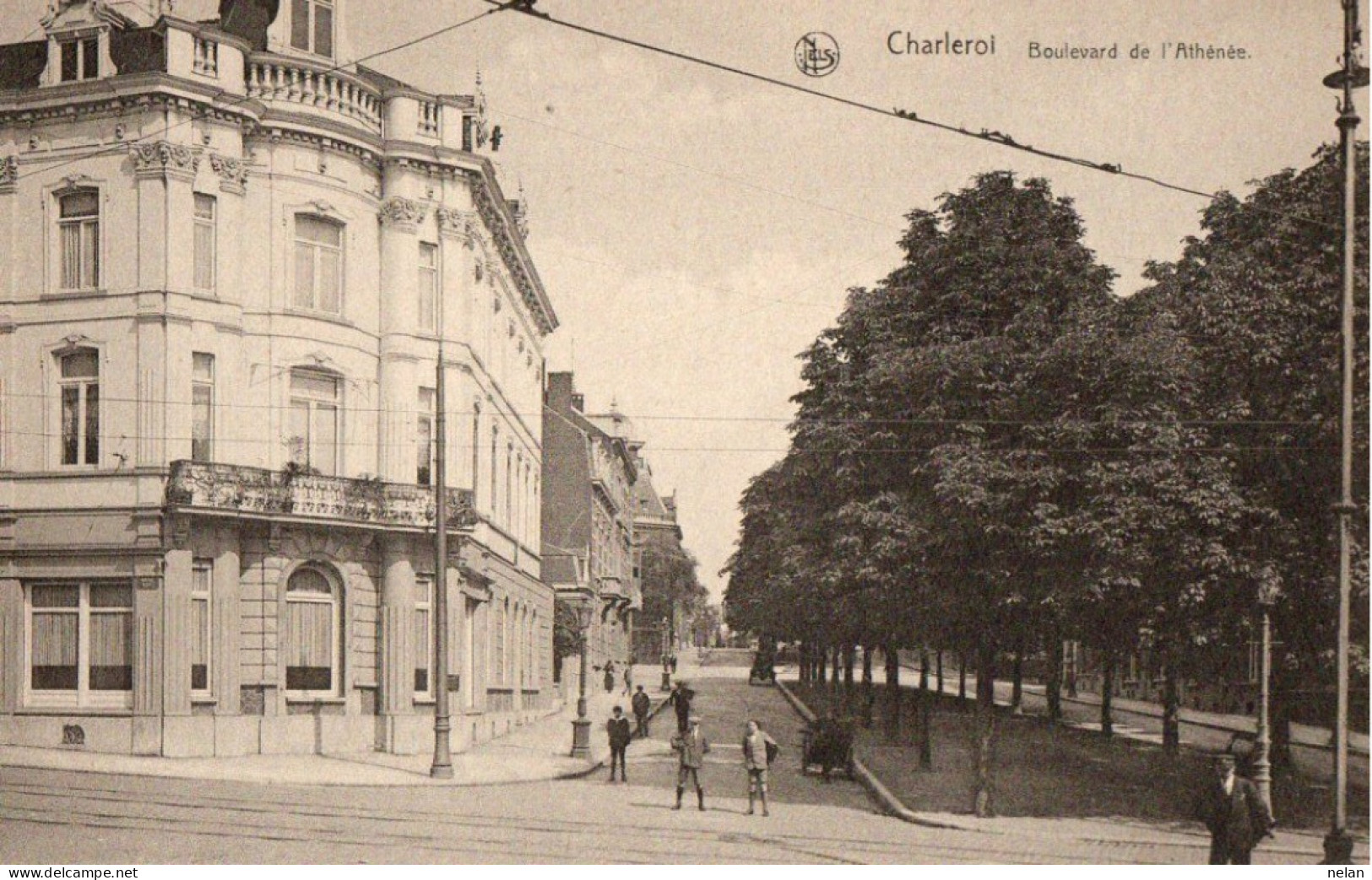 CHARLEROI - BOULEVARD DE L ATHENEE - F.P. - Charleroi