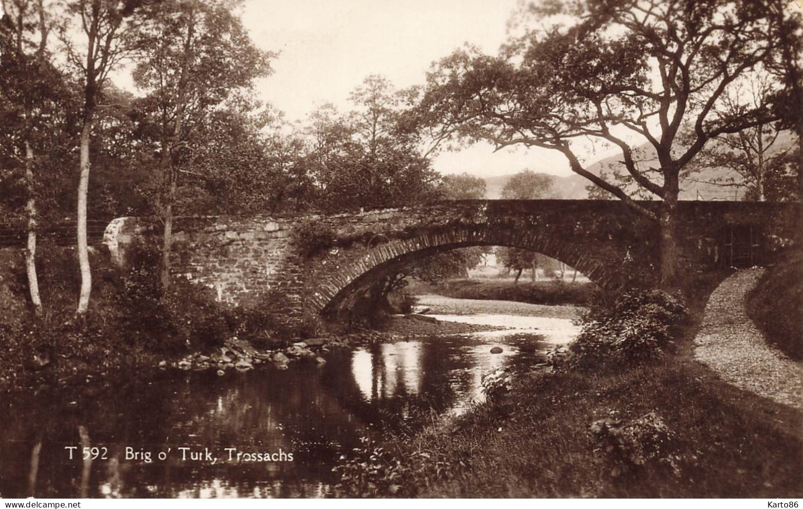 Trossachs * Carte Photo * Brig O'turk * écosse Scotland - Autres & Non Classés