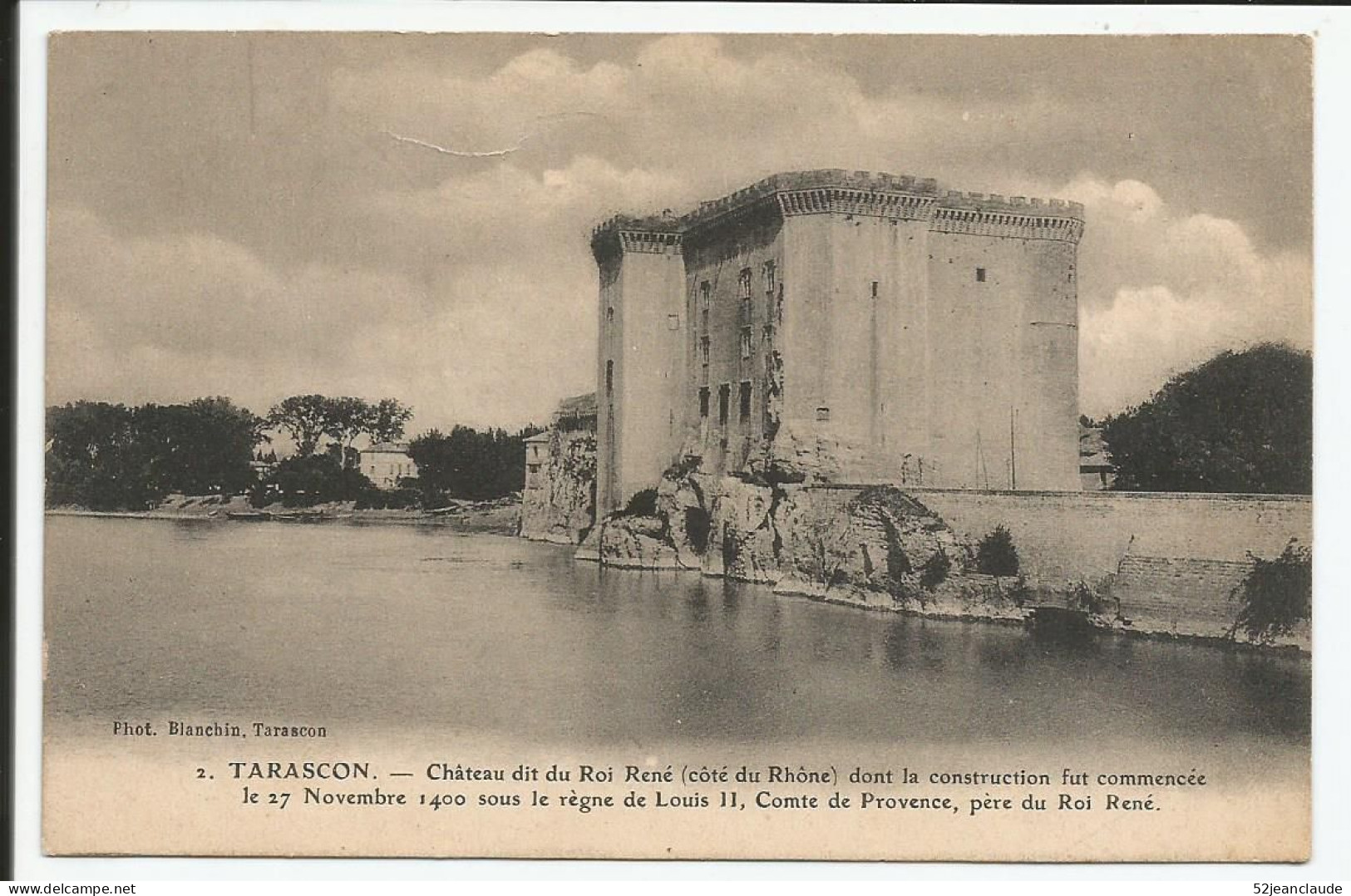 Le Chateau Du Roi René Côté Rhône  1920   N° 2 - Tarascon