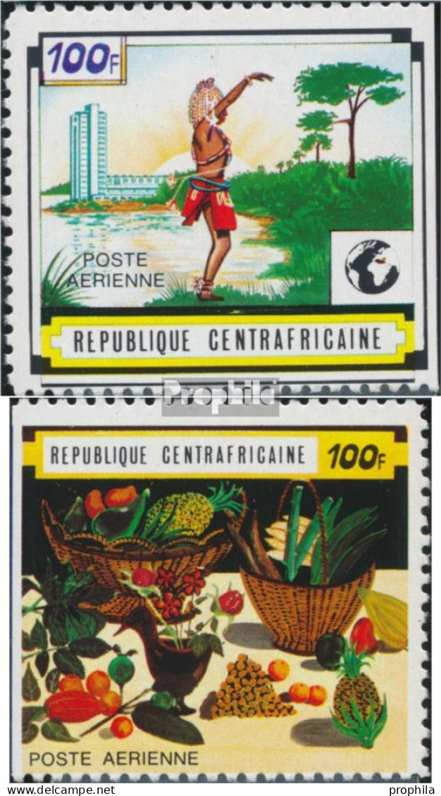 Zentralafrikanische Republik 216-217 (kompl.Ausg.) Ungebraucht 1970 Briefmarkenausstellung - Centraal-Afrikaanse Republiek